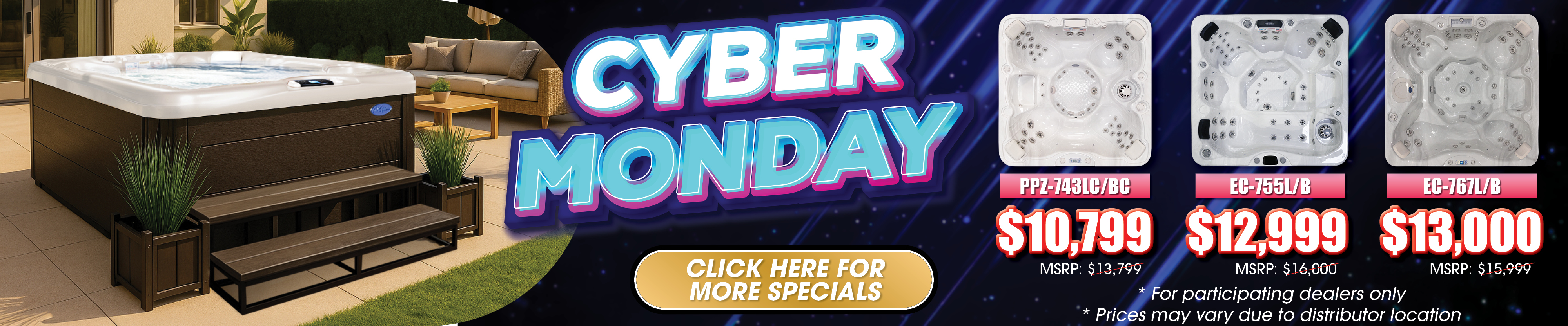 Calspas hot tub being used in a family setting - Washington