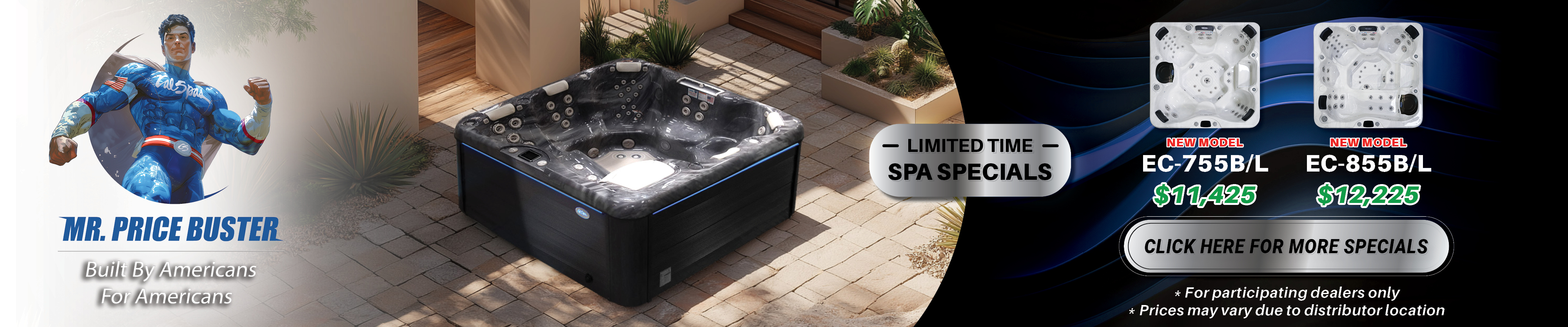 Calspas hot tub being used in a family setting - Washington