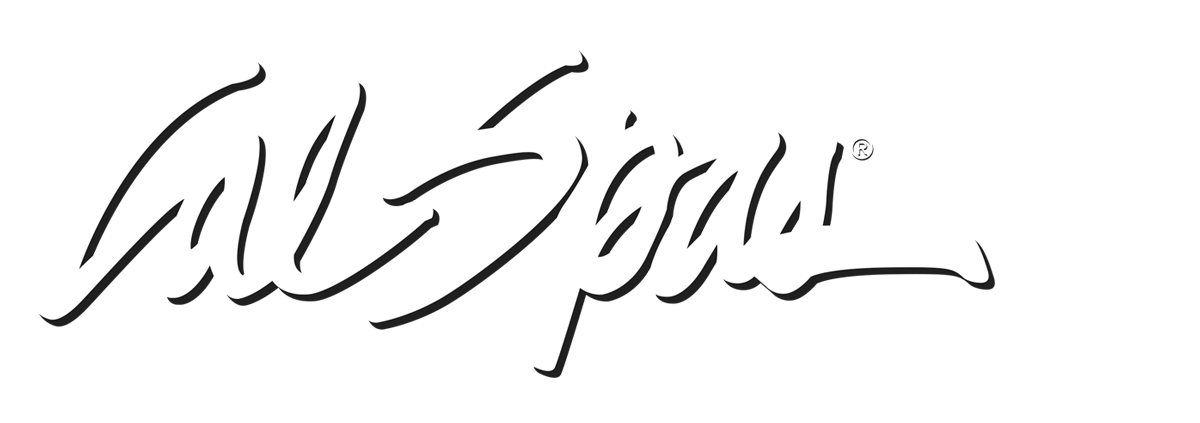 Calspas White logo hot tubs spas for sale Washington