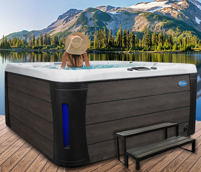 Calspas hot tub being used in a family setting - hot tubs spas for sale Washington